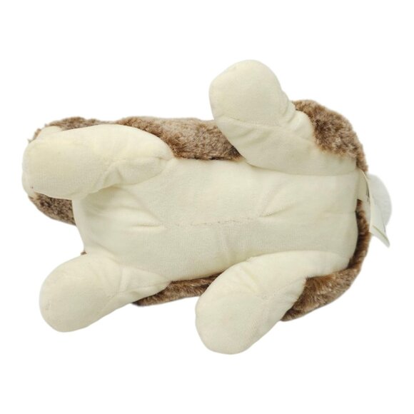 Kellytoy Rabbit 10" Plush Brown Realistic Sparkle Eyes Pink Nose Soft Stuffed To - Picture 8 of 12